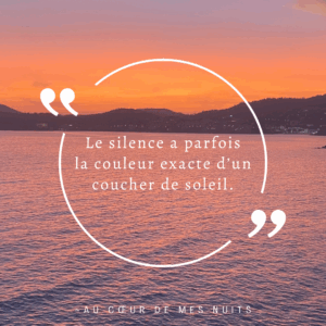 Coucher de soleil