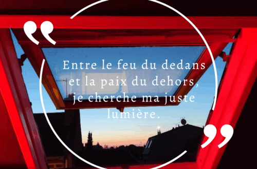 Ma juste lumière